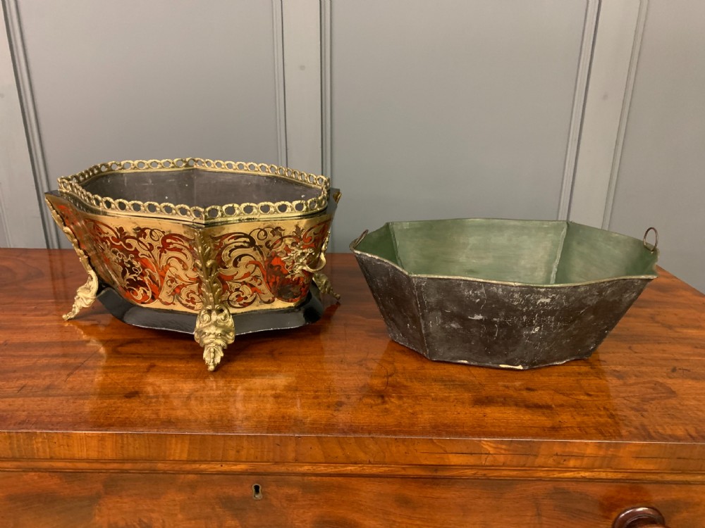 19th Century Boulle Jardiniere View XI