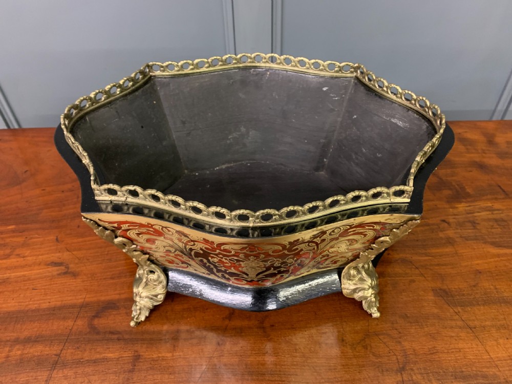 19th Century Boulle Jardiniere View XII