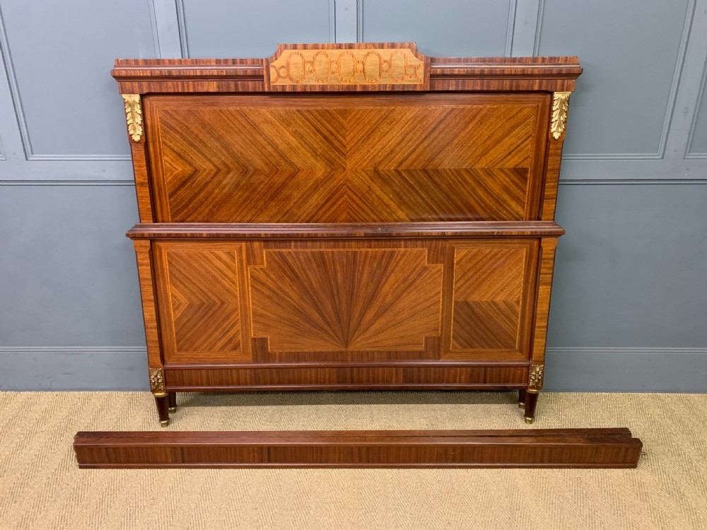 Inlaid Kingwood French Double Bed View II