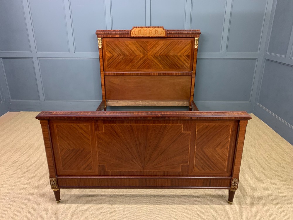 Inlaid Kingwood French Double Bed View III