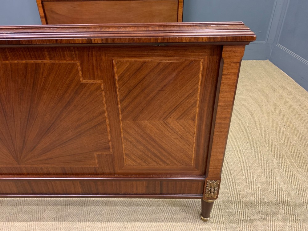 Inlaid Kingwood French Double Bed View V