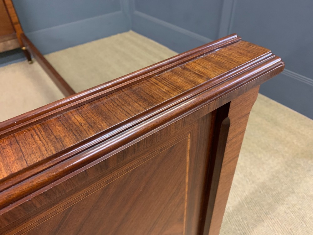 Inlaid Kingwood French Double Bed View VII