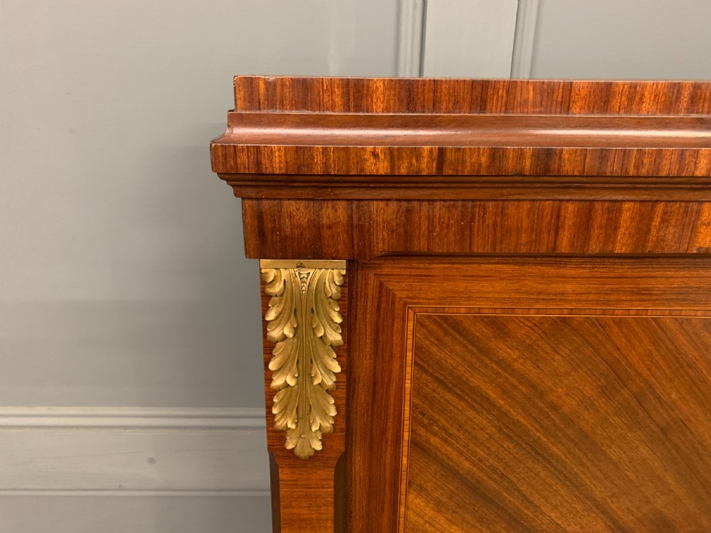 Inlaid Kingwood French Double Bed View IX