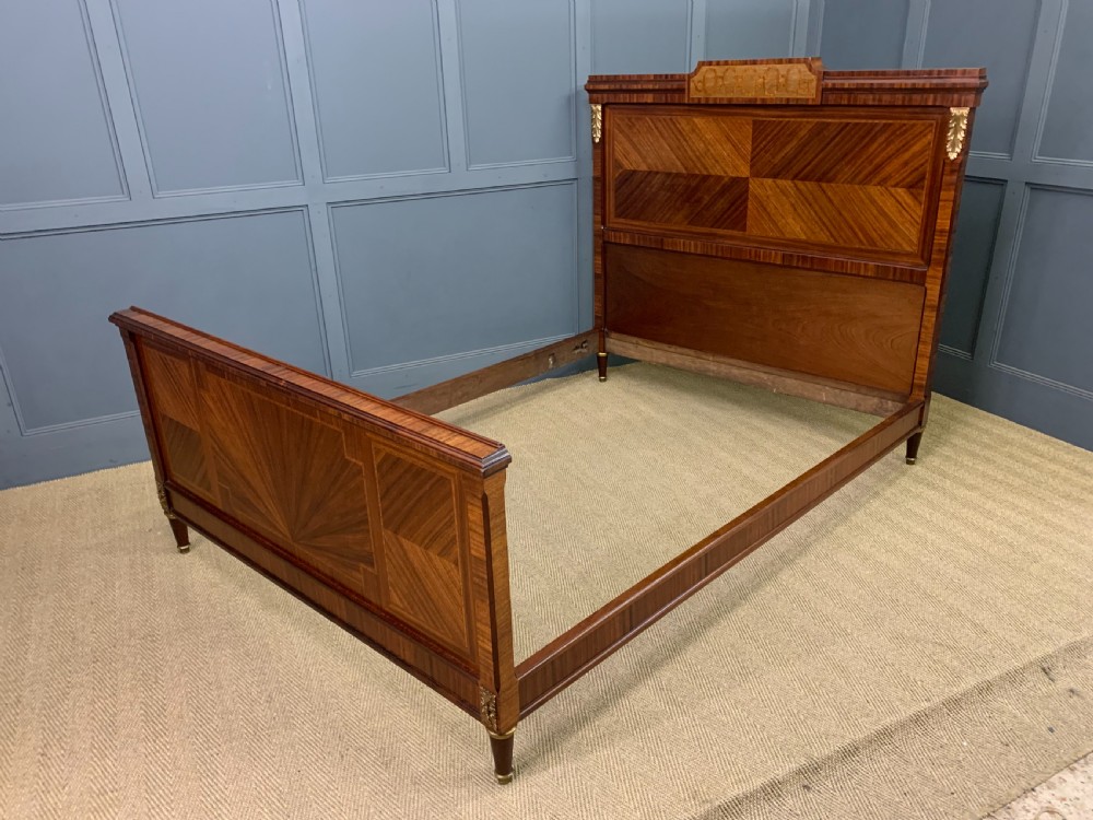 Inlaid Kingwood French Double Bed View XIV