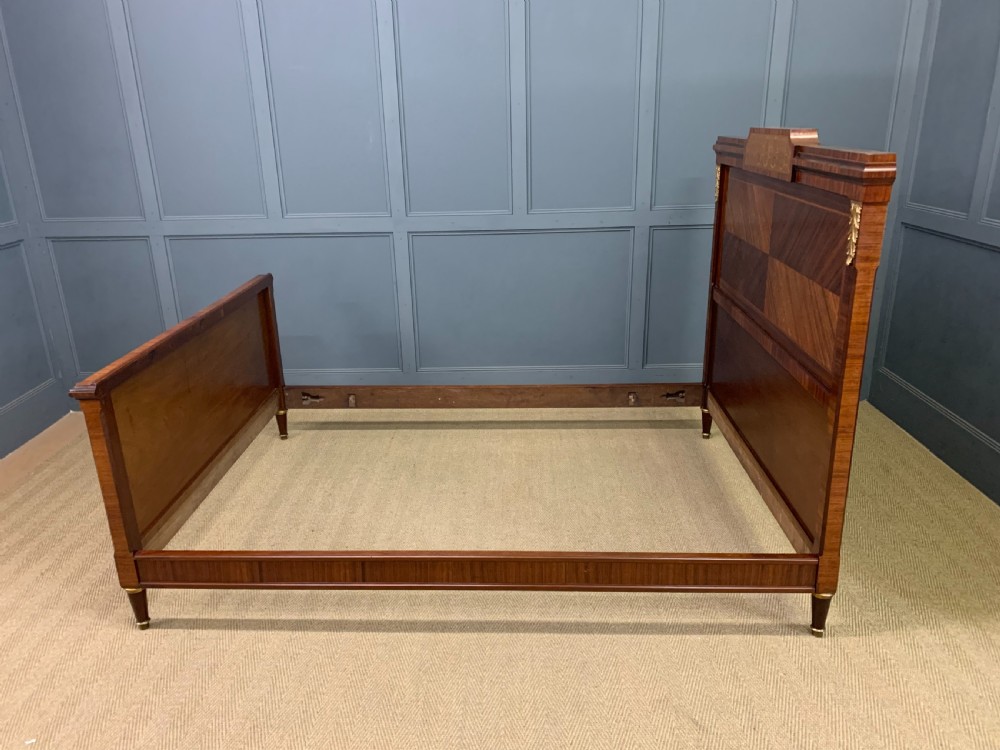 Inlaid Kingwood French Double Bed View XVI