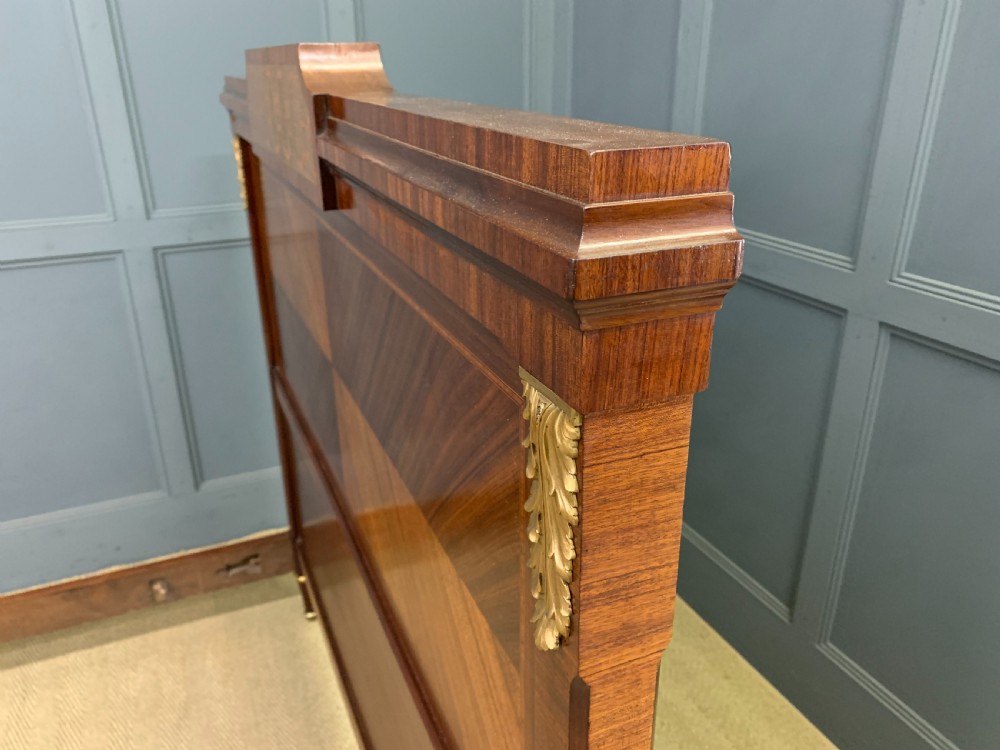 Inlaid Kingwood French Double Bed View XVII