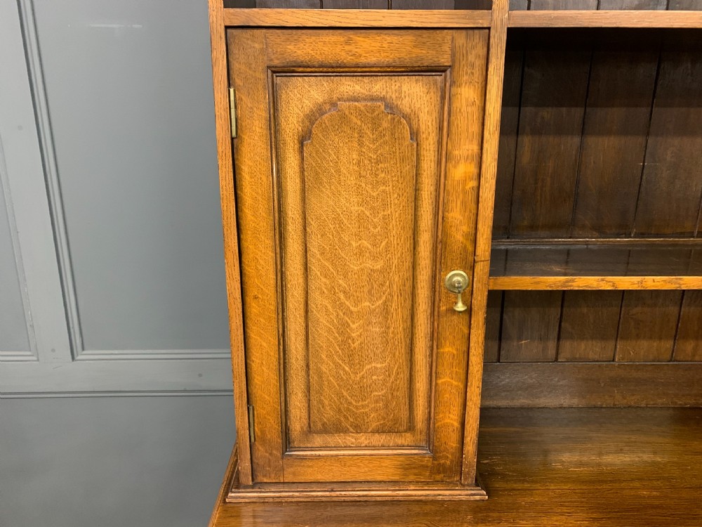 Welsh Oak Pot Board Dresser View IX