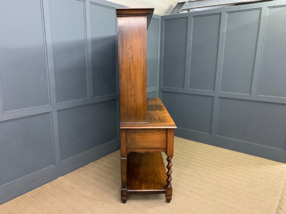 Welsh Oak Pot Board Dresser View XIV