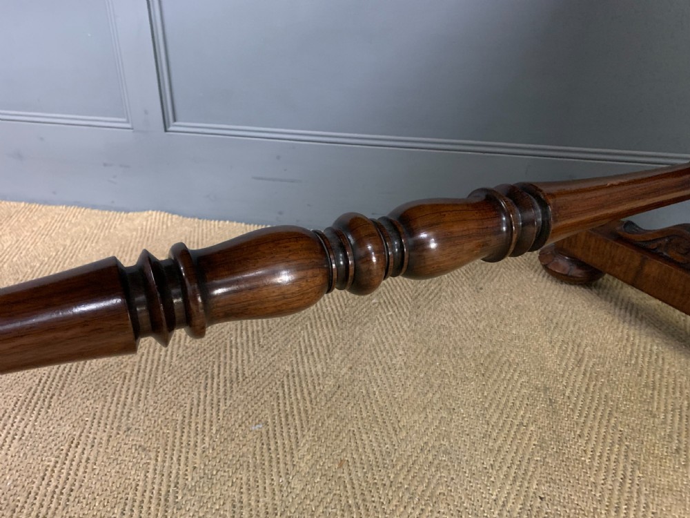 William IV Rosewood Library Table View X