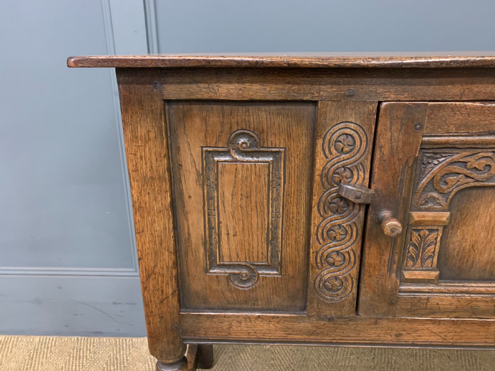 Ipswich Oak Side Cupboard View V