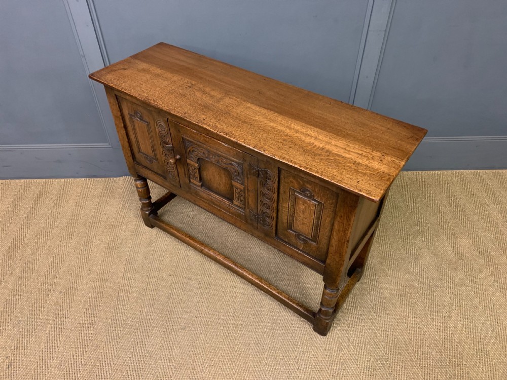 Ipswich Oak Side Cupboard View XI