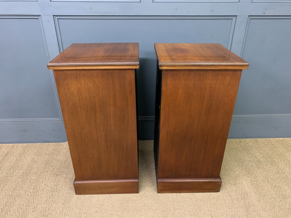 Pair of Victorian Bedside Chests View IV