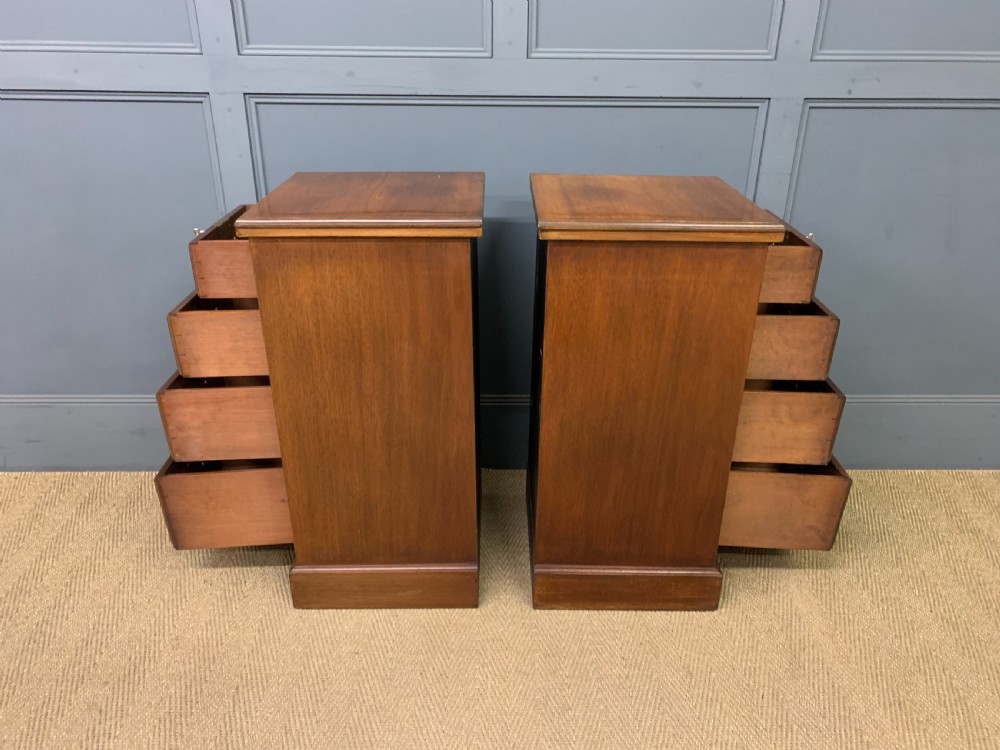 Pair of Victorian Bedside Chests View V