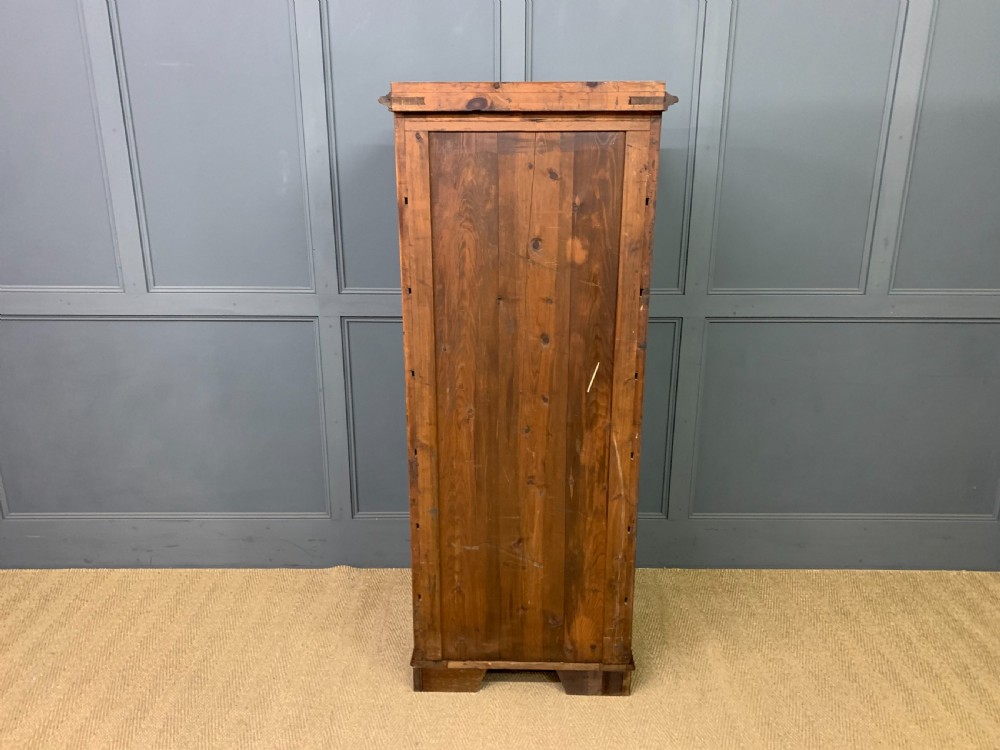 Victorian Burr Walnut Wellington Chest View XXII