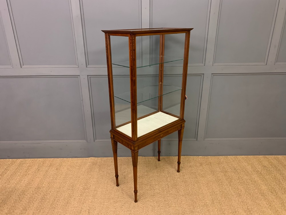 Inlaid Mahogany Display Cabinet View VIII