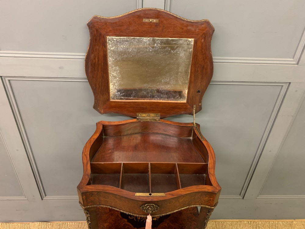 Floral Marquetry Etagere / Work Table View III