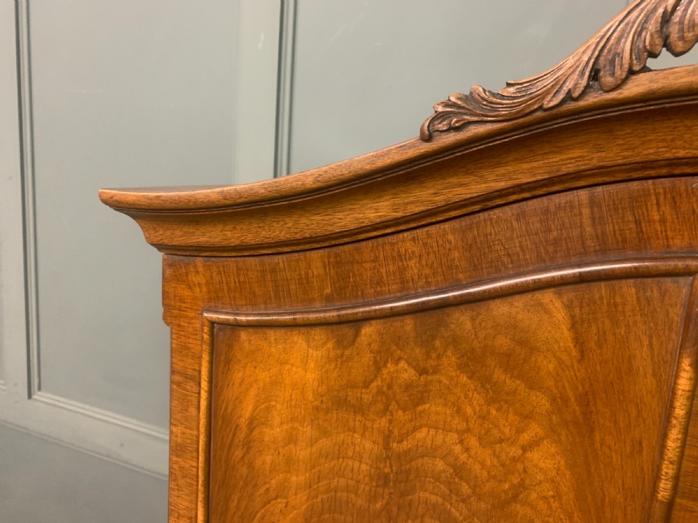 Burr Walnut Domed Top Cocktail Cabinet View XVI