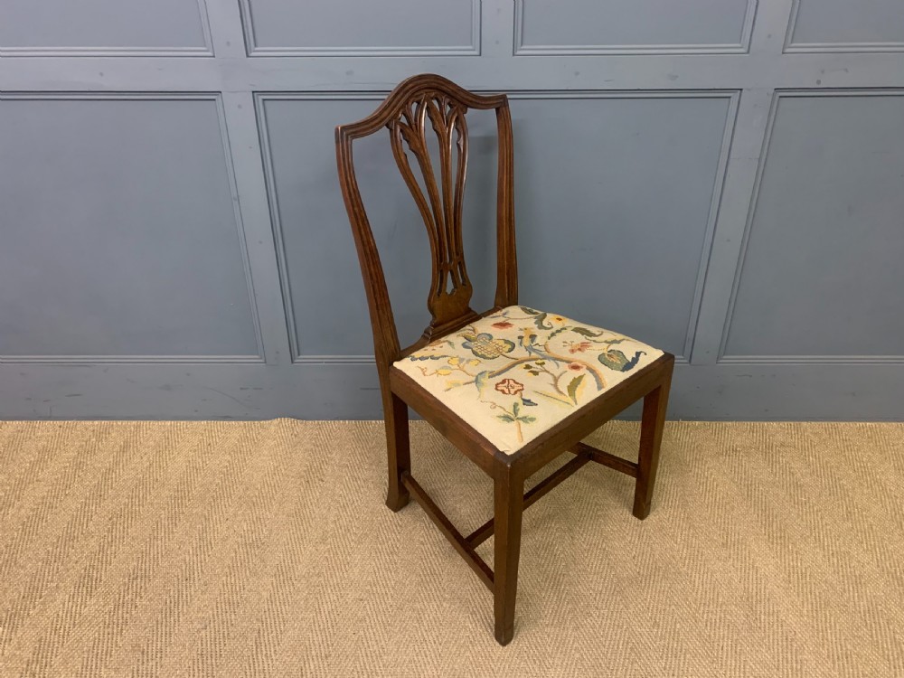 Set of 8 19th Century Mahogany Dining Chairs View IX