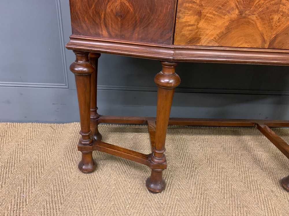 Burr Walnut Display Cabinet View V