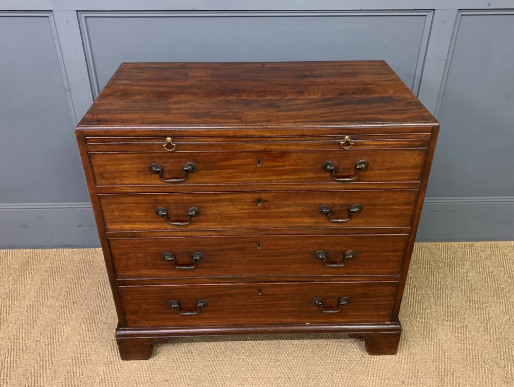 George III Mahogany Bachelors Chest of Drawers