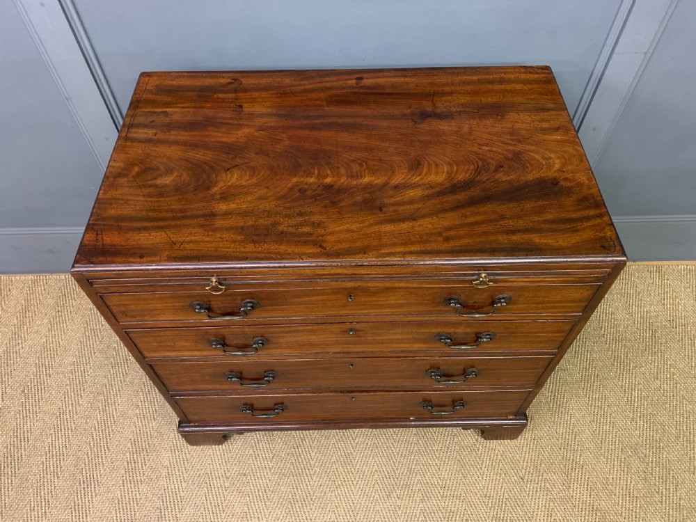 George III Mahogany Bachelors Chest of Drawers View III