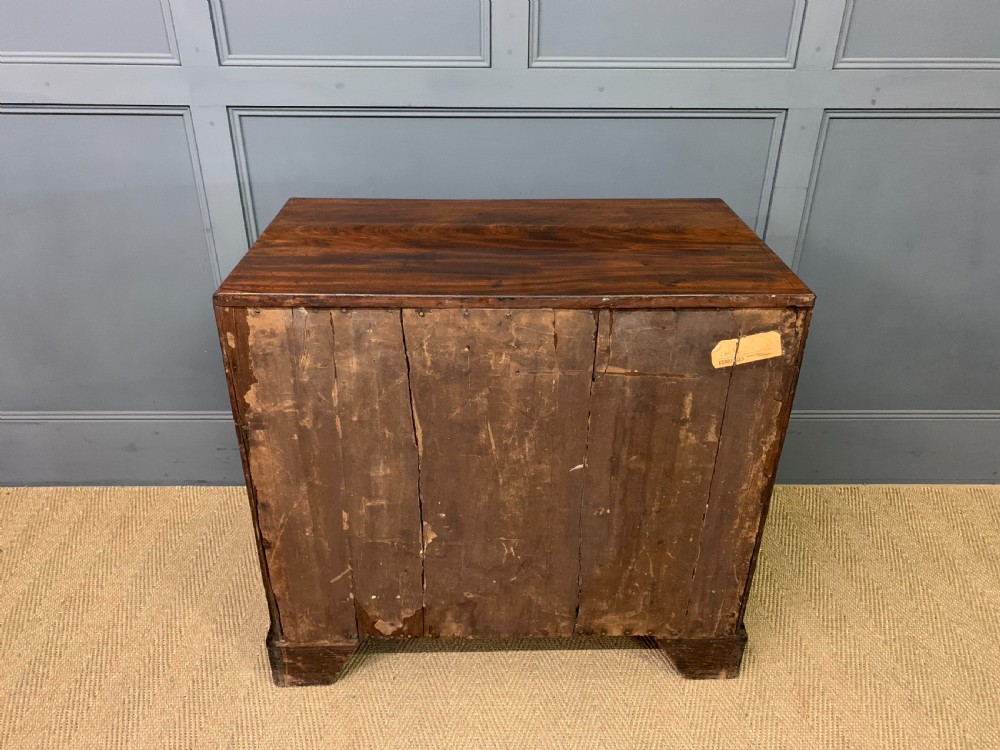 George III Mahogany Bachelors Chest of Drawers View XV