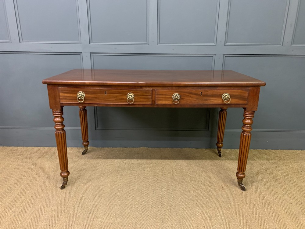 Gillows George IV Period Mahogany Side Table View II