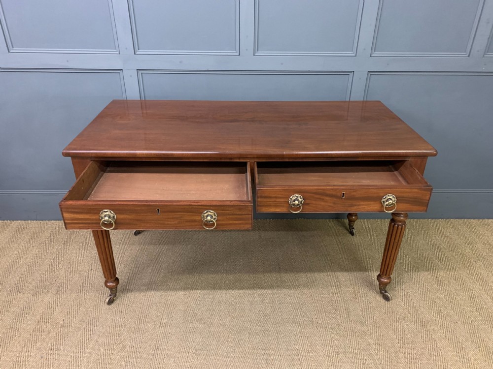 Gillows George IV Period Mahogany Side Table View VII