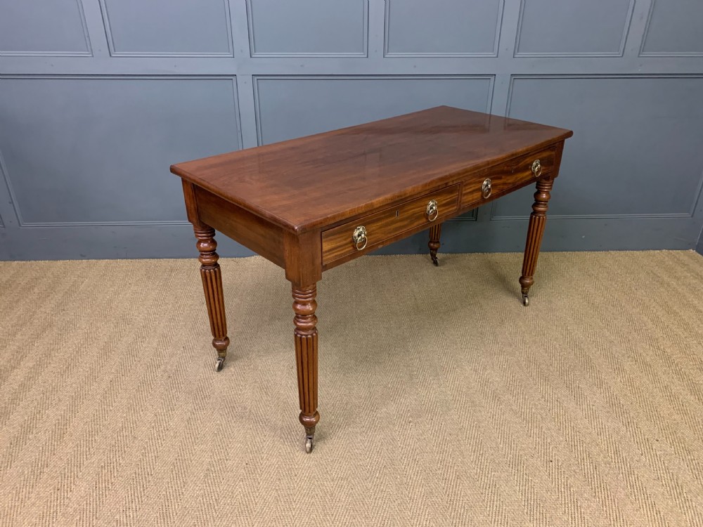 Gillows George IV Period Mahogany Side Table View IX