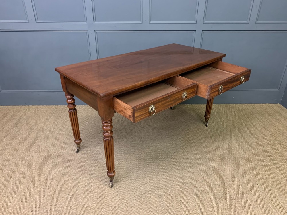 Gillows George IV Period Mahogany Side Table View XII