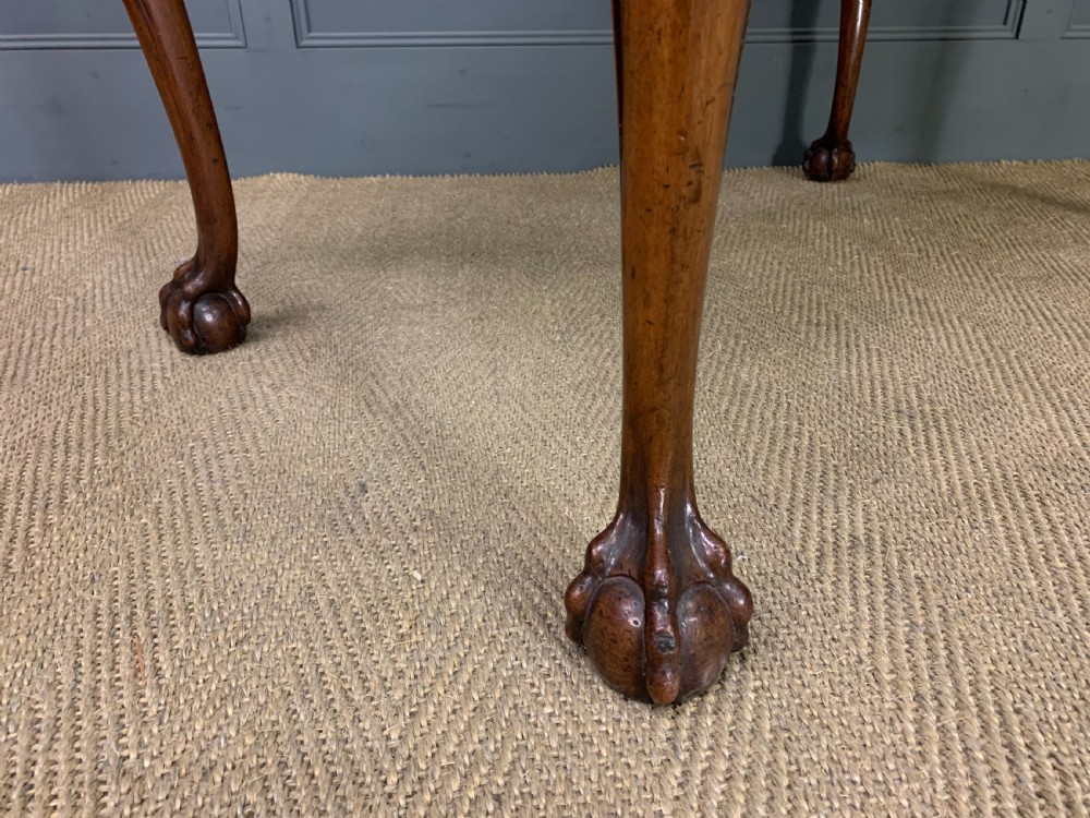 Queen Anne Style Burr Walnut Writing Desk View XII
