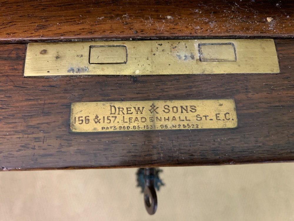 Inlaid Rosewood Metamorphic Writing Desk View X