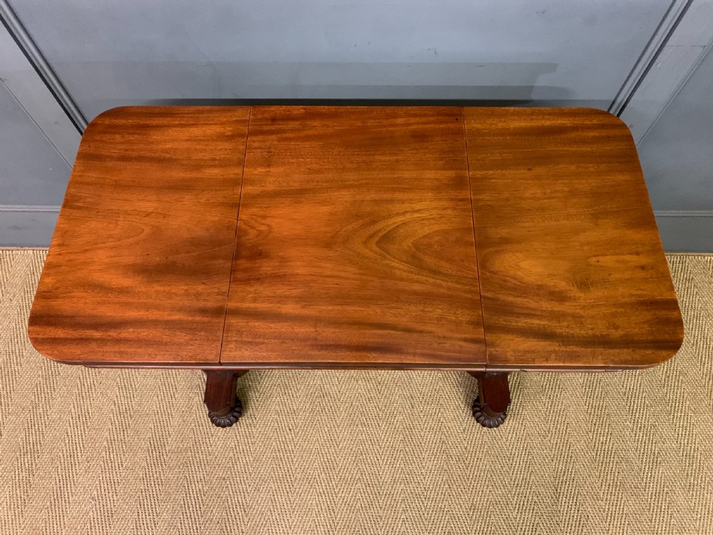 Early Victorian Mahogany Games Table View IV