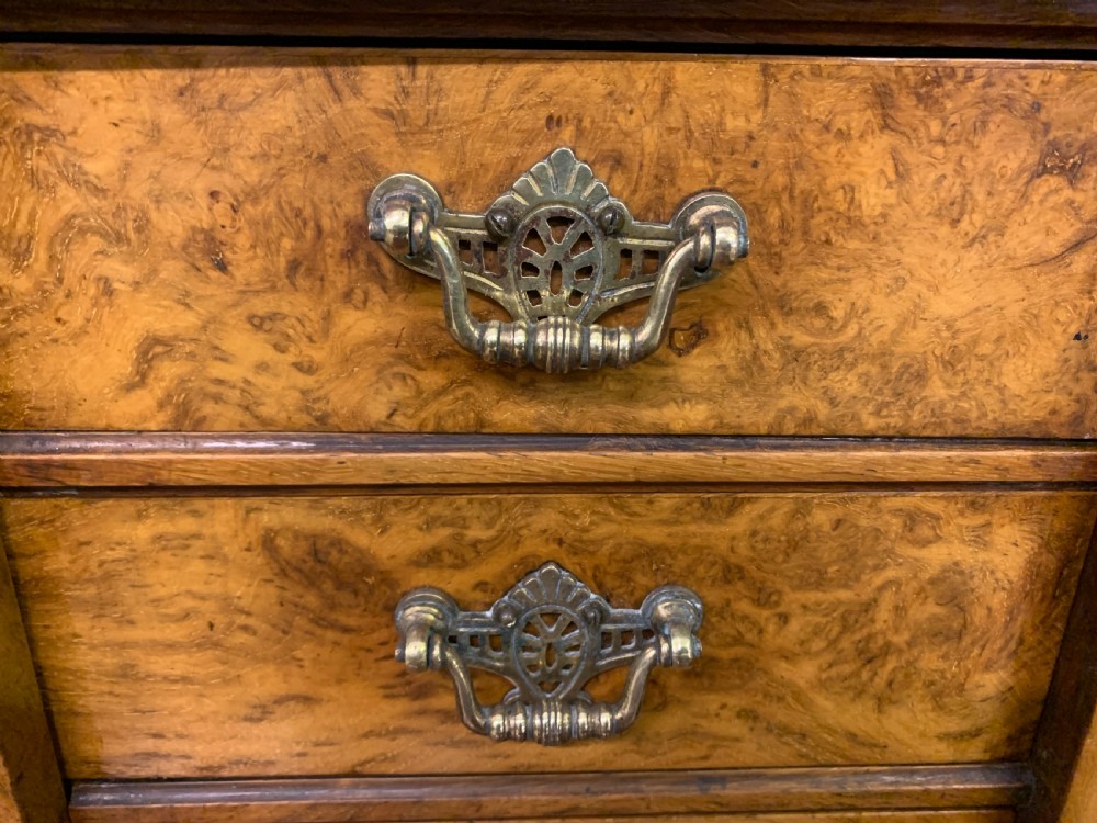 Victorian Dickens Desk by Maple & Co. View V