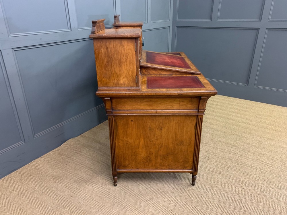 Victorian Dickens Desk by Maple & Co. View XV