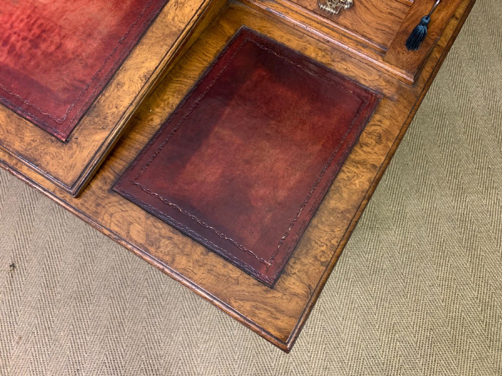 Victorian Dickens Desk by Maple & Co. View XXI