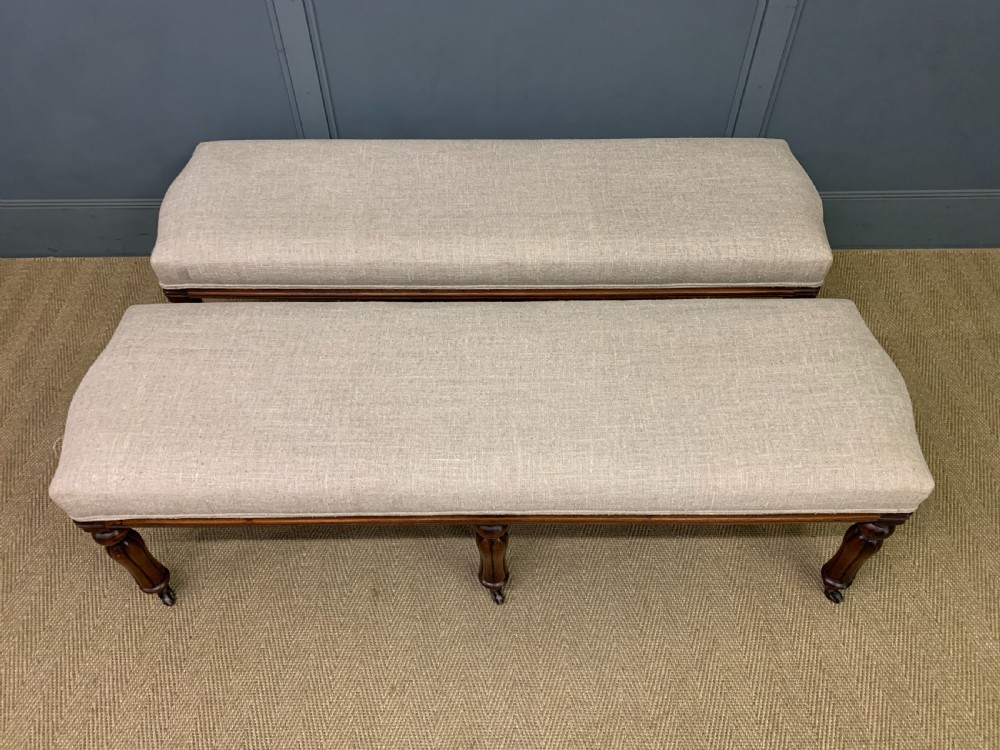 Pair of Victorian Window Seats View III