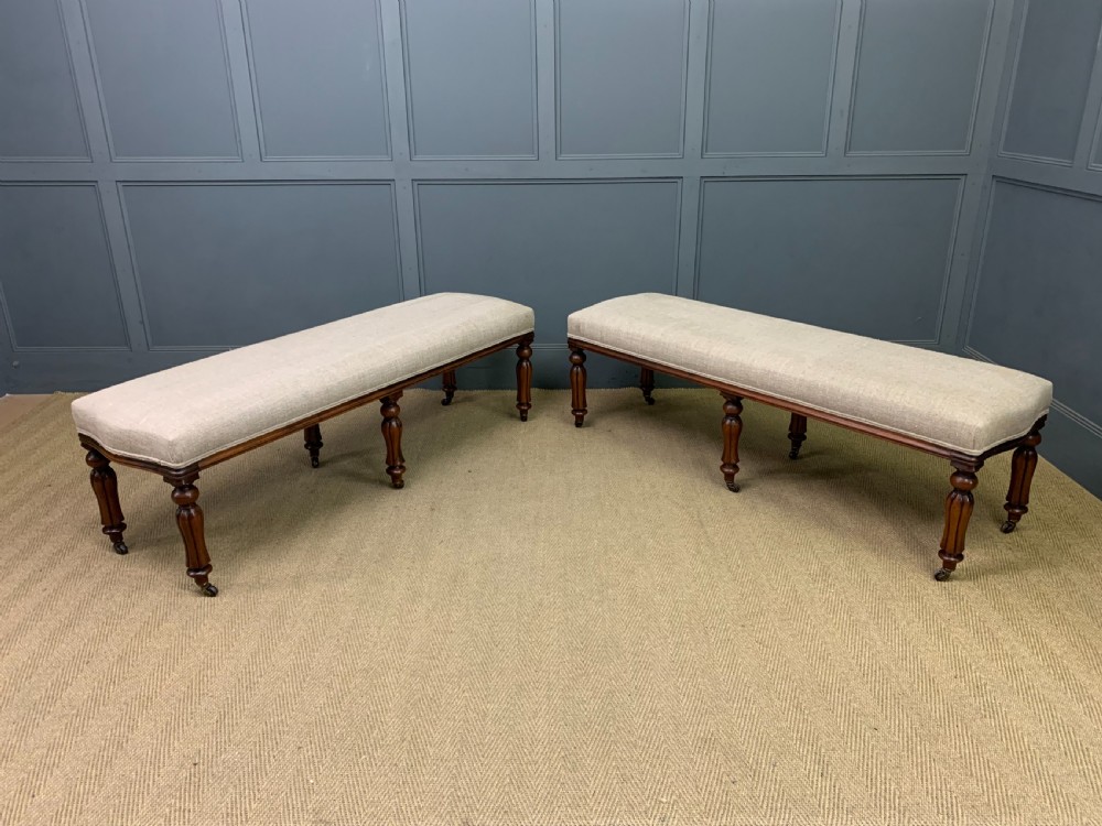 Pair of Victorian Window Seats View VI