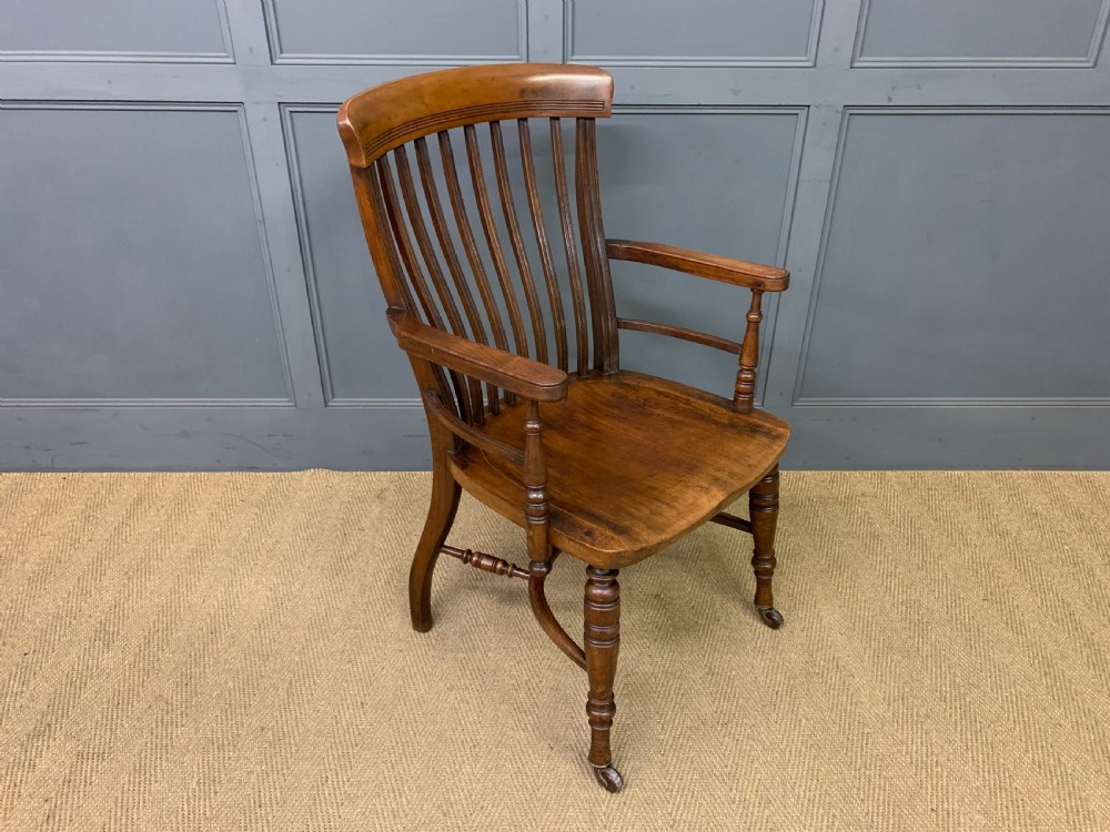 Pair of Arts and Crafts Period Mahogany Armchairs View VII