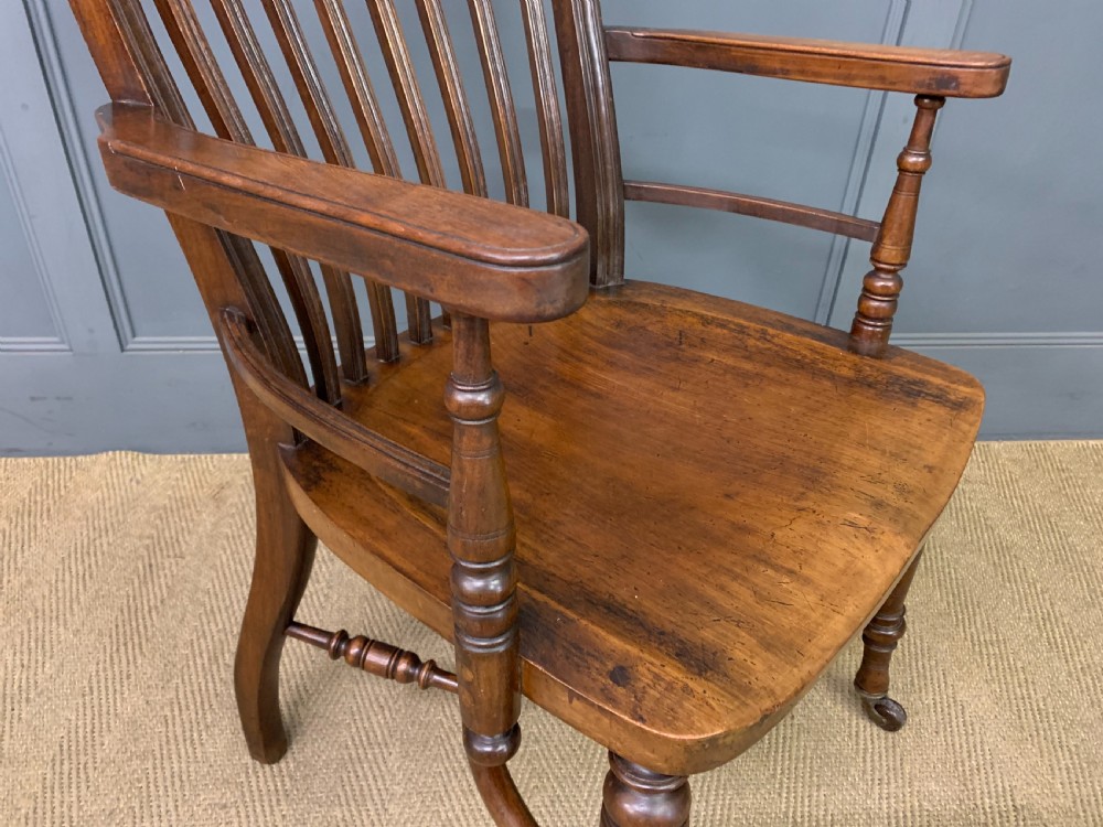 Pair of Arts and Crafts Period Mahogany Armchairs View X