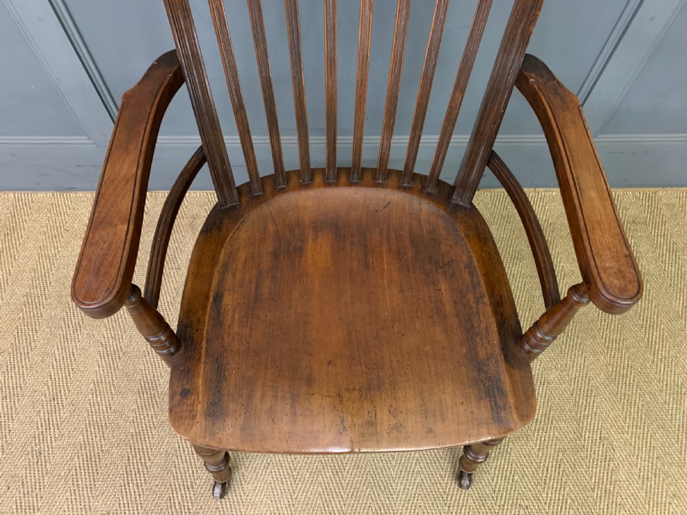 Pair of Arts and Crafts Period Mahogany Armchairs View XII