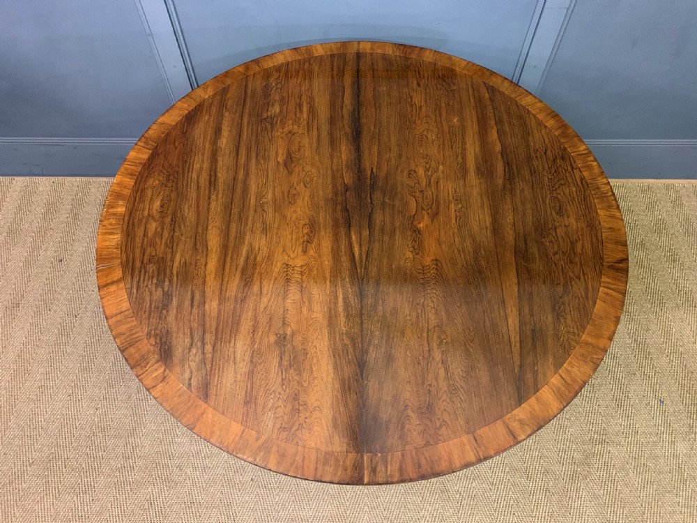 Regency Rosewood Loo Table View IV