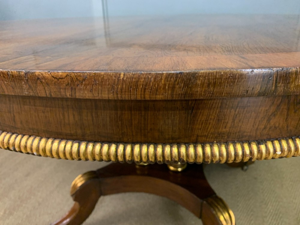 Regency Rosewood Loo Table View V