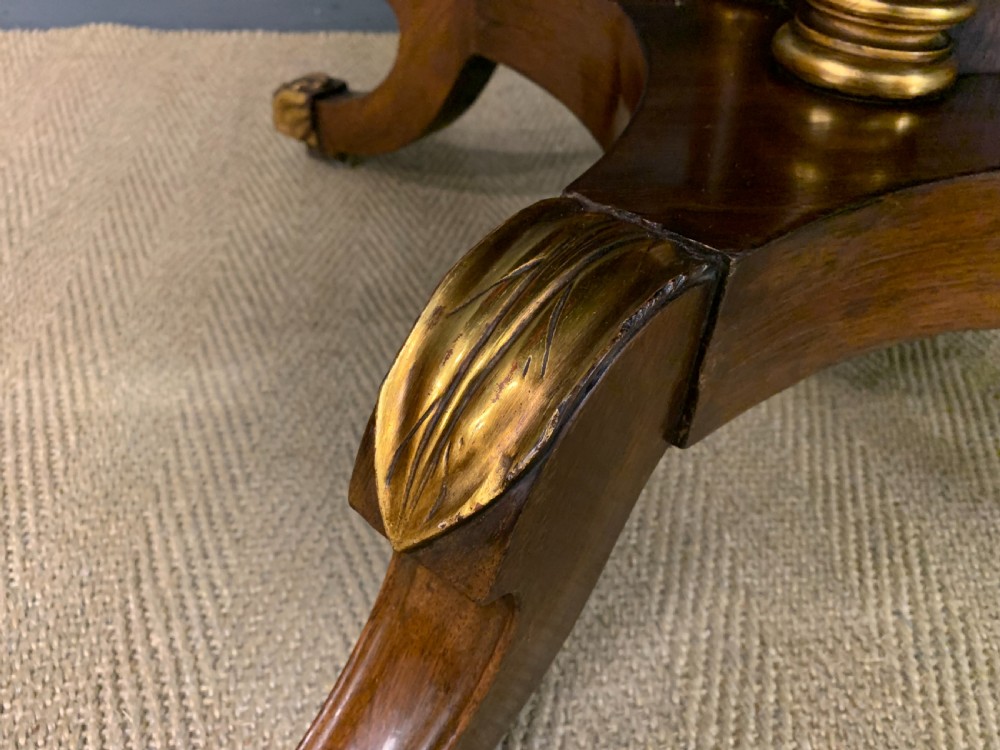 Regency Rosewood Loo Table View IX