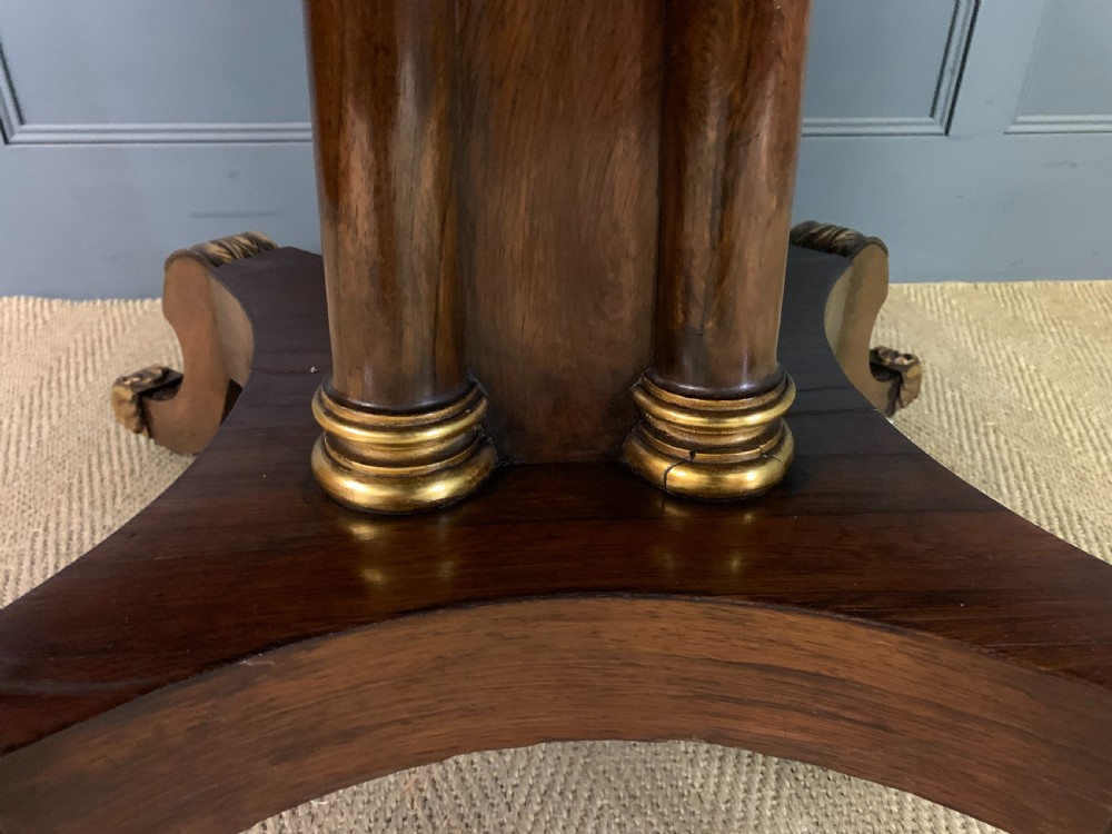Regency Rosewood Loo Table View X