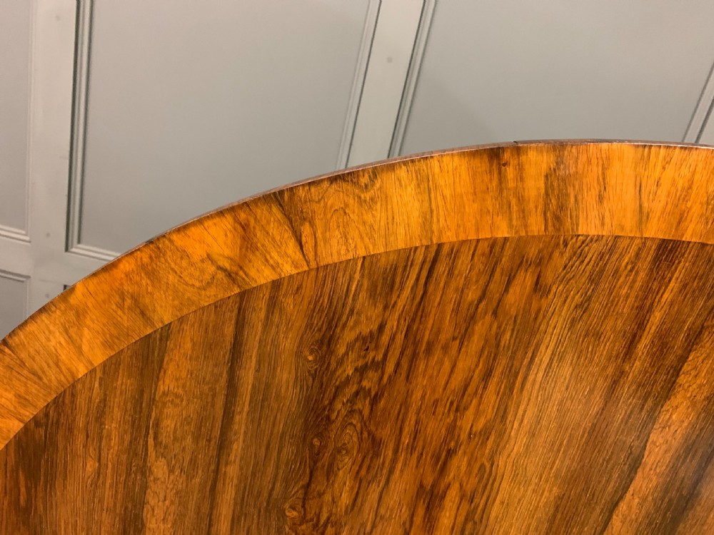 Regency Rosewood Loo Table View XIII