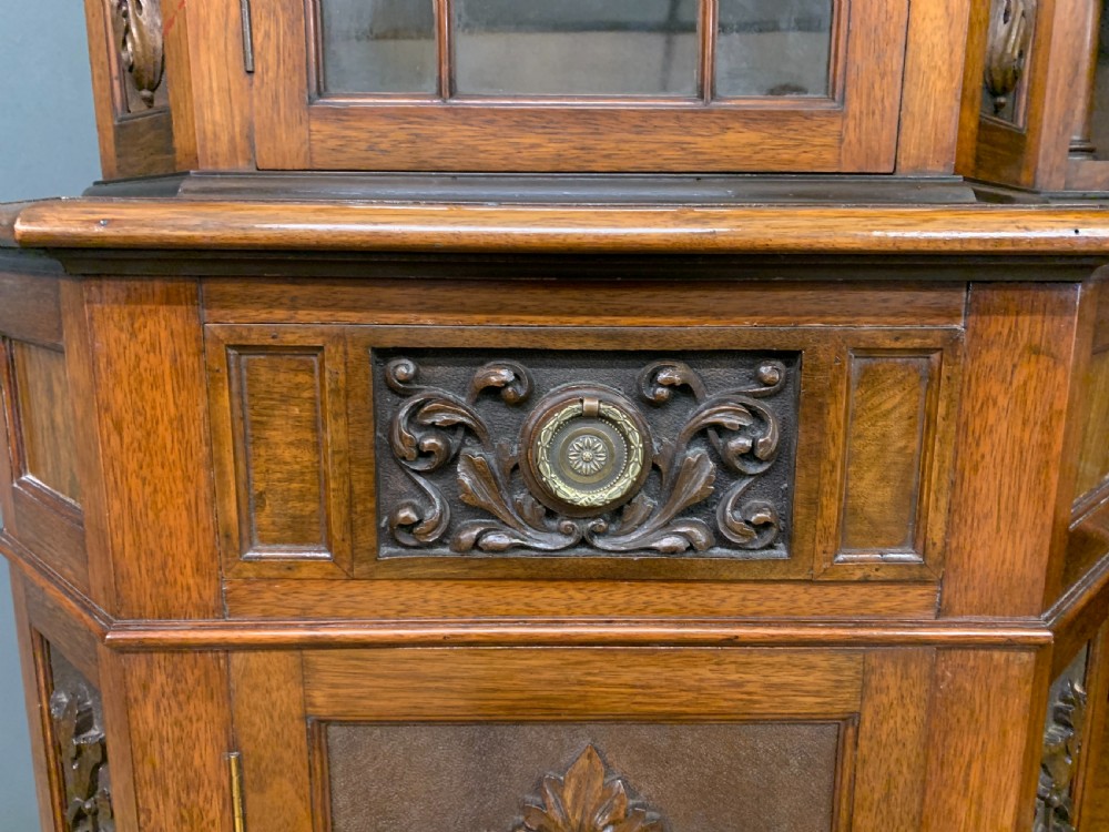 Arts and Crafts Period Walnut Sideboard View IV