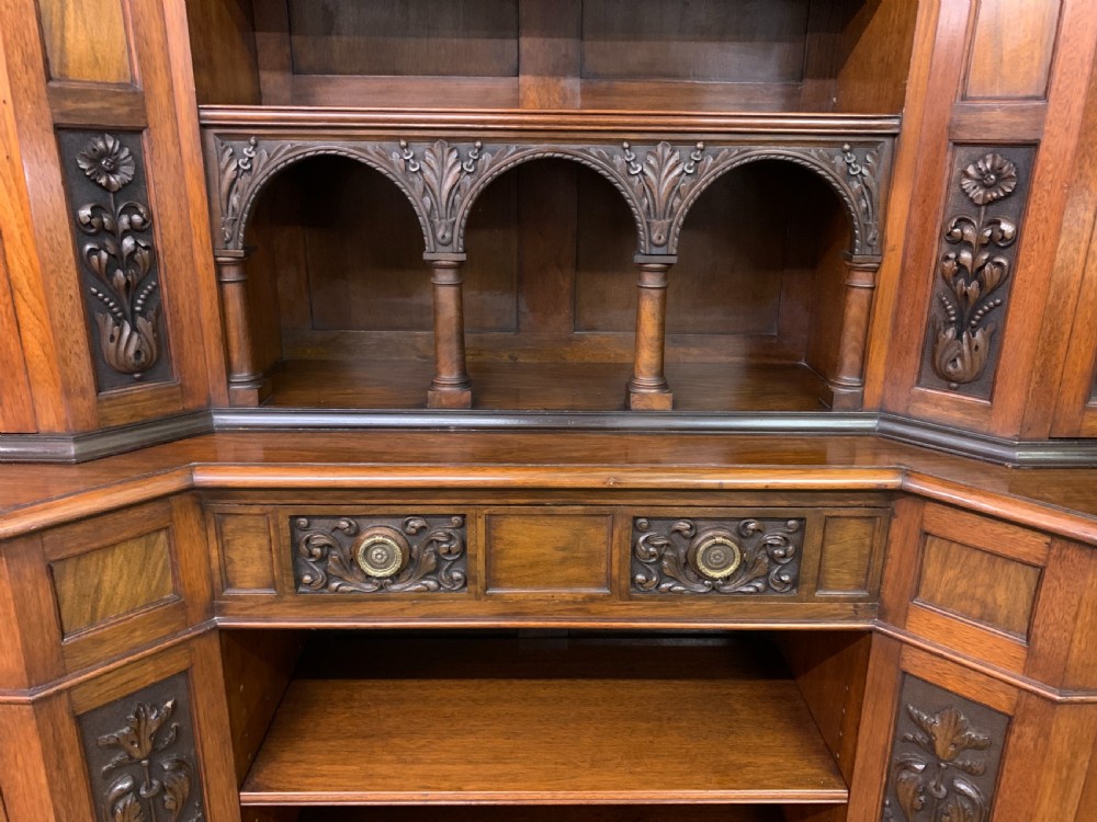 Arts and Crafts Period Walnut Sideboard View VII
