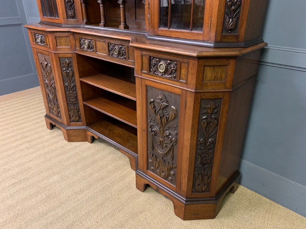 Arts and Crafts Period Walnut Sideboard View XII