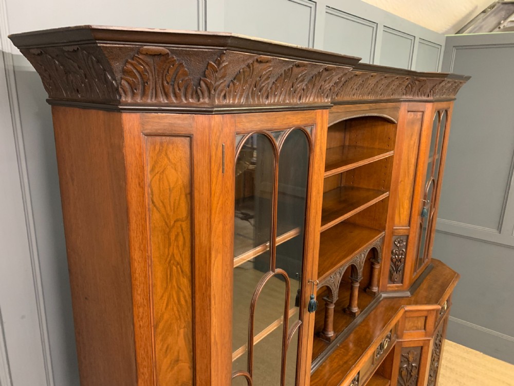 Arts and Crafts Period Walnut Sideboard View XIII